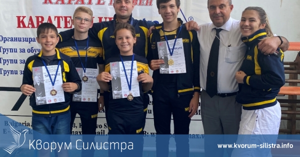 Карате клуб "ШОТО – ВИТЯЗ" с призови места от Международния турнир провел се в град Плевен