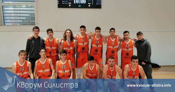 Юношите старша възраст на БК "Доростол" стартираха първенството с две убедителни победи