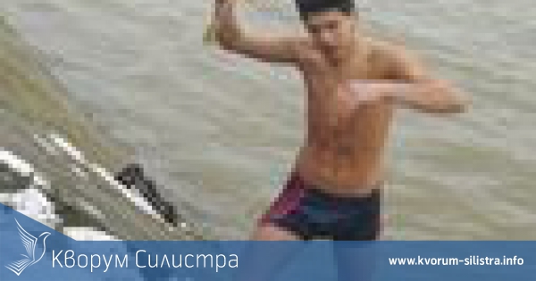 19-годишент извади кръста от Дунав до Тутракан