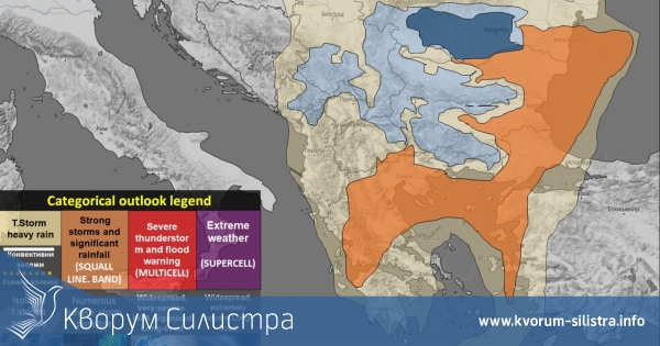 Силен вятър до часове в Силистренско, снеговалежите засега са под "кантар"