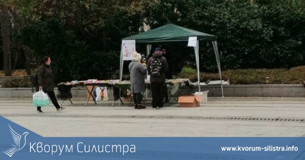 Коледен благотворителен пазар в Силистра с дарени книги събира средства за жертви на домашно насилие и трафик на хора