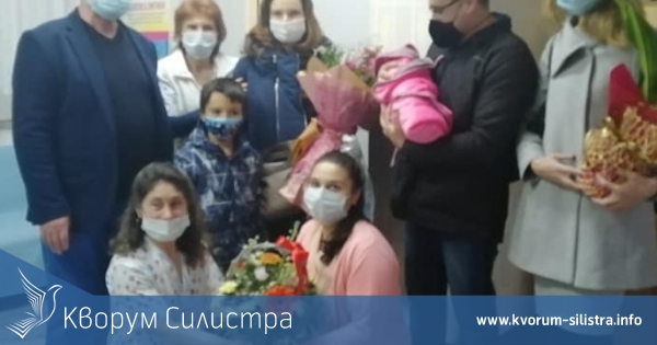 Изписаха Михаела, първото бебе в Силистра за 2021 година