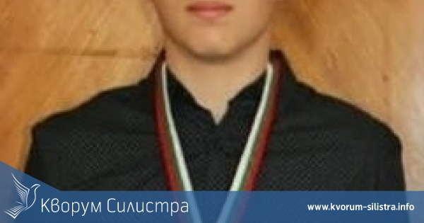 Силистренски ученик донесъл злато на България с номинация за Клуб 2020 на "Успелите деца"