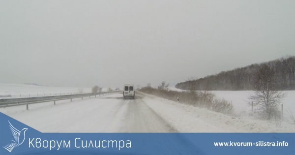 Опасни навявания и преспи по пътищата в област Силистра