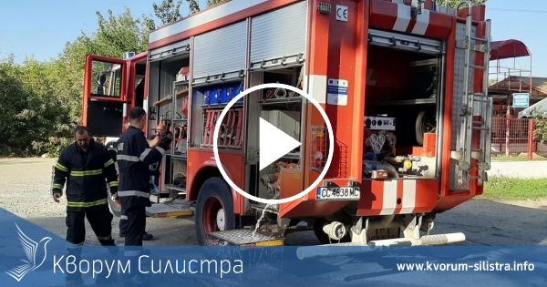 Пожар в Силистра се размина с голяма трагедия
