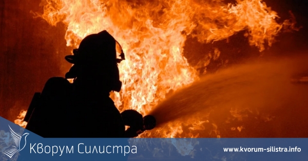 Две сгради са спасени от пожар в Тутракан, след като се запали котелно в съседство