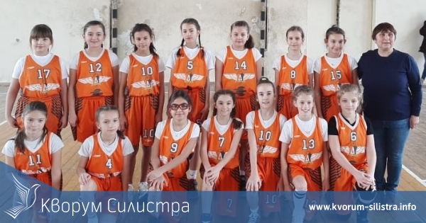 Баскетбол: 12-годишните момичета на Доростол завършиха на 8-място в първенството