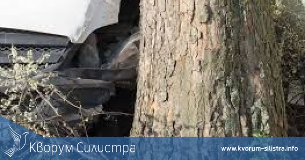 23-годишен младеж се потроши, след като се заби с "Опел" в крайпътно дърво