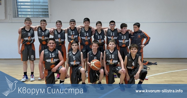 С две победи баскетболистите на "Доростол" до 12 г. се класираха за финалите