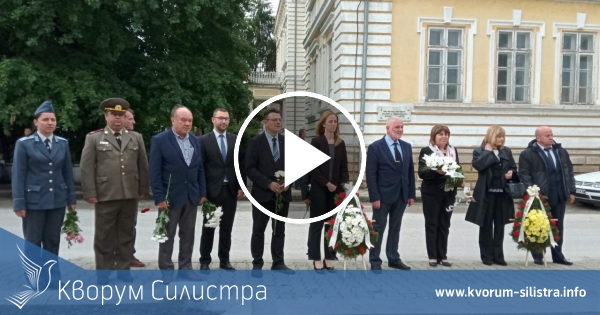 В Силистра почeтоха подвига на Ботев и всички герои дали живота си за свободата