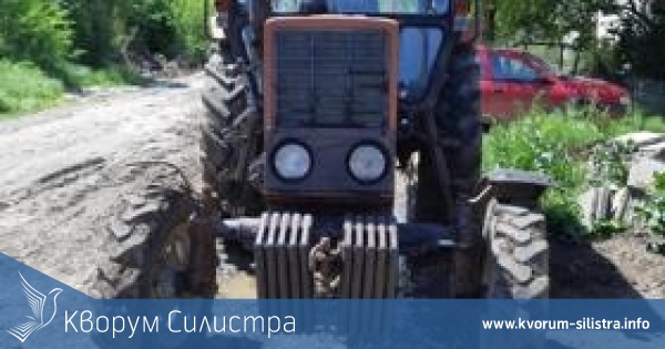 Заловиха 22-годишен без книжка зад волана на трактор