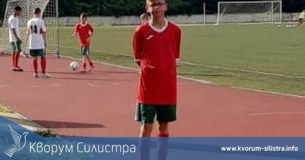 Футболист на ФК "ДОРОСТОЛ"- Силистра бе повикан на лагер сбор за националния отбор на България