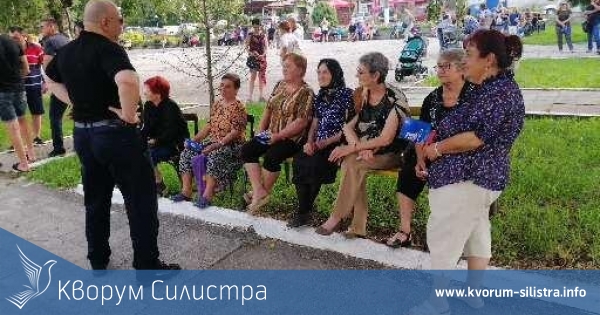 Кандидати от листата на ГЕРБ-СДС за област Силистра се срещнаха с жителите на Сребърна