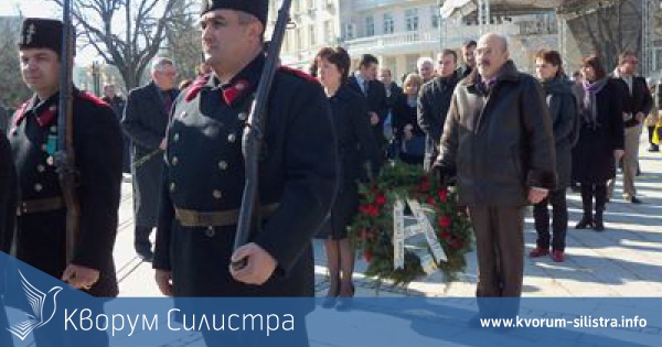 Областният управител на Силистра се включи в честванията на 133-та годишнина от освобождението на града