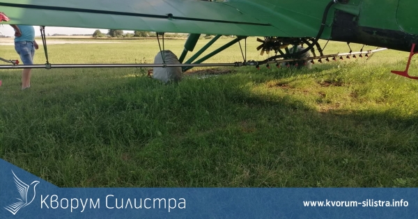 Силистренско село си плати за въздушно пръскане срещу комари