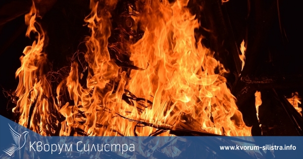 Пожар изпепели навес в тутраканско село