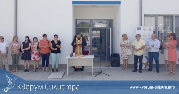 Областният управител на Силистра участва в откриването на Градска пречиствателна станция в Тутракан