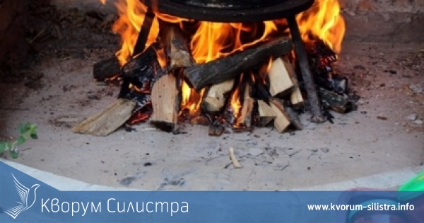 Огнище за приготвяне на зимнина изпепели навес, дърва за огрев и 10 кошера