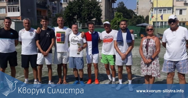 В Силистра завърши двудневният турнир по тенис на корт за мъже-двойки