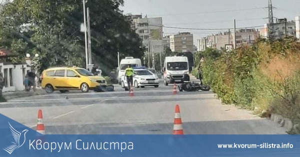 Таксиметров шофьор удари моторист в Силистра и го изпрати в болница