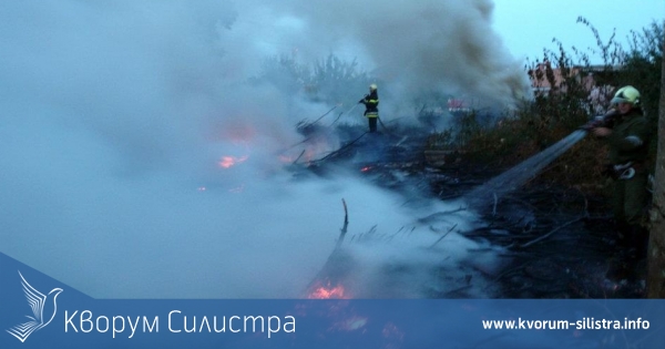 Два пожара в рамките на три часа гасиха до Зафирово местните огнеборци