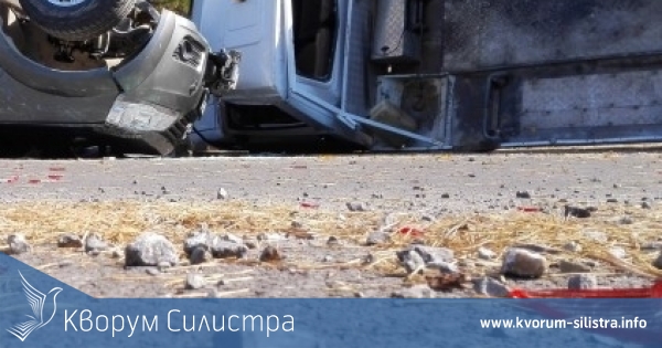 Катастрофа между пътна помощ и джип затруднява движението по пътя Силистра - Русе