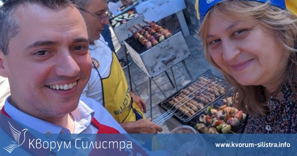 Силистренските ротарианци блеснаха с пикантна скара в Русе