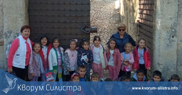 Първи урок по родолюбие за децата от силистренската детска градина "Роза"