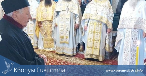 Силистренец бе произведен в протопсалт (пръв певец) на църквата