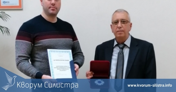 Отличиха силистренски лекар за приноса му в борбата с пандемията COVID-19