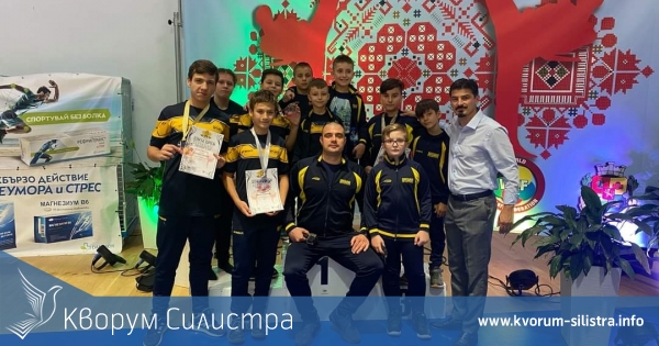 Силистренски карате клуб с пълен комплект медали от силен международен турнир