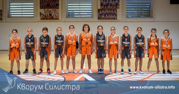 Победа и загуба на старта на сезона за най-малките баскетболистки на Доростол