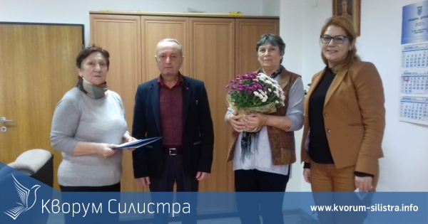 Кметът на Дулово поздрави с празника клуб "Будител"