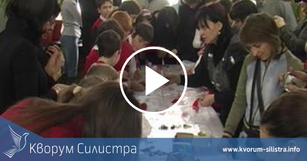 Силистренчета и румънчета правиха мартеници в село Липница (видео)