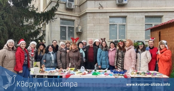 Детска градина организира дарителска акция в центъра на Силистра