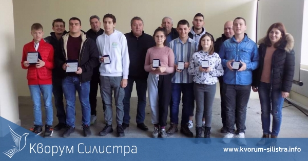 Спортното училище в Силистра награди 10-те си най-добри спортисти