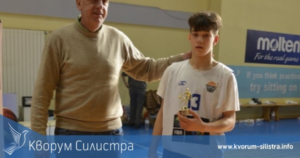 Обявиха Михаил Калинов от Доростол за най-полезен играч на Турнирът на регионите