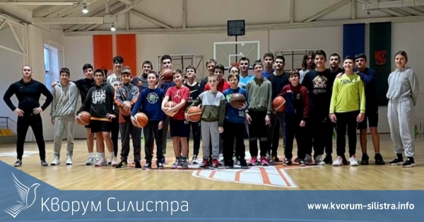 Професионални фитнес инструктори помагат на малките баскетболисти на Доростол