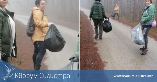 Екоактивистки почистиха района около Крепостта
