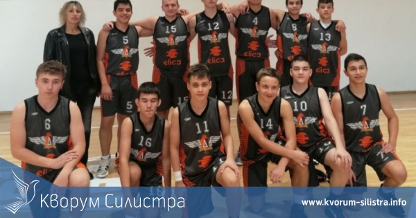 Баскетболистите на Доростол U15 продължиха с победа и загуба в Дивизия Изток
