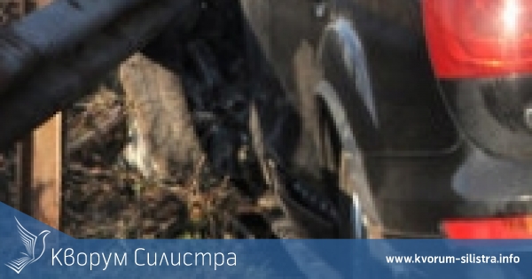 Пиян заби Ауди в мантинела до Айдемир