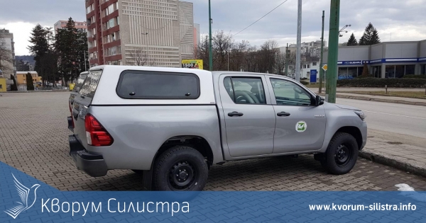 Нов високопроходим автомобил за гасене на горски пожари постъпи в ДГС Тутракан