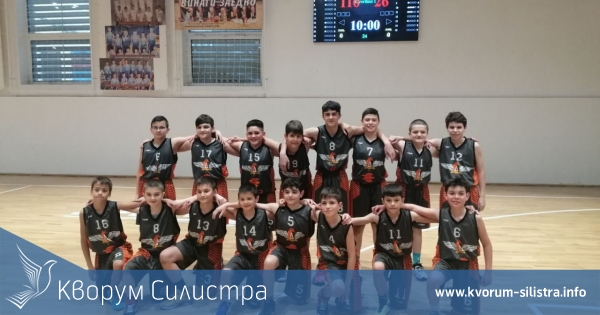 12-годишните баскетболисти на Доростол остават непобедими