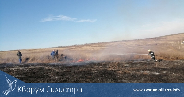 18 пожара горяха в Силистренско през почивните дни