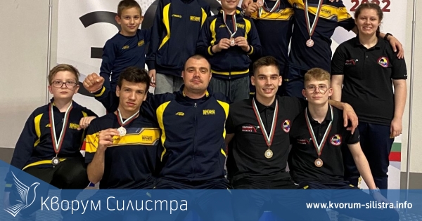 Силистренските каратеки със 7 медала от държавното първенство по олимпийско карате