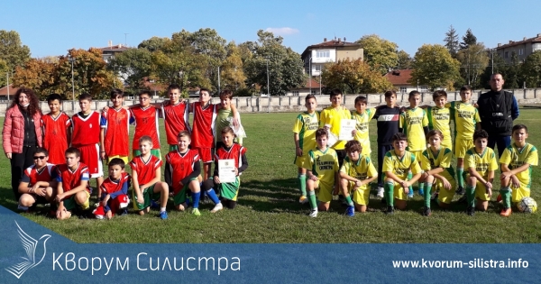 Приключи общинското ученическото първенство по футбол в Силистра