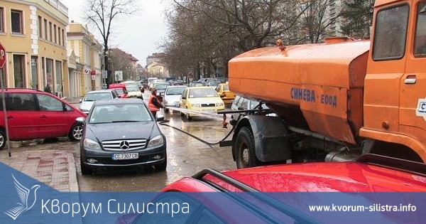 Мият улиците в Силистра