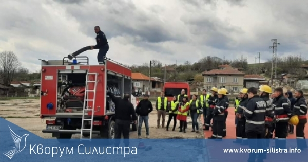 Български и румънски доброволци проведоха съвместни учения в Тутраканско