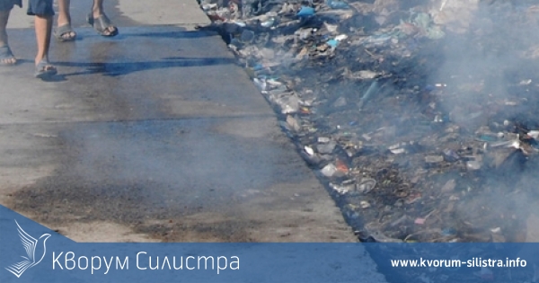 Горяха отпадъци в кв.Карото на Калипетрово