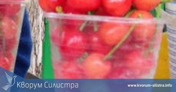 В Силистра на пазара вече се продават първите череши за тази година